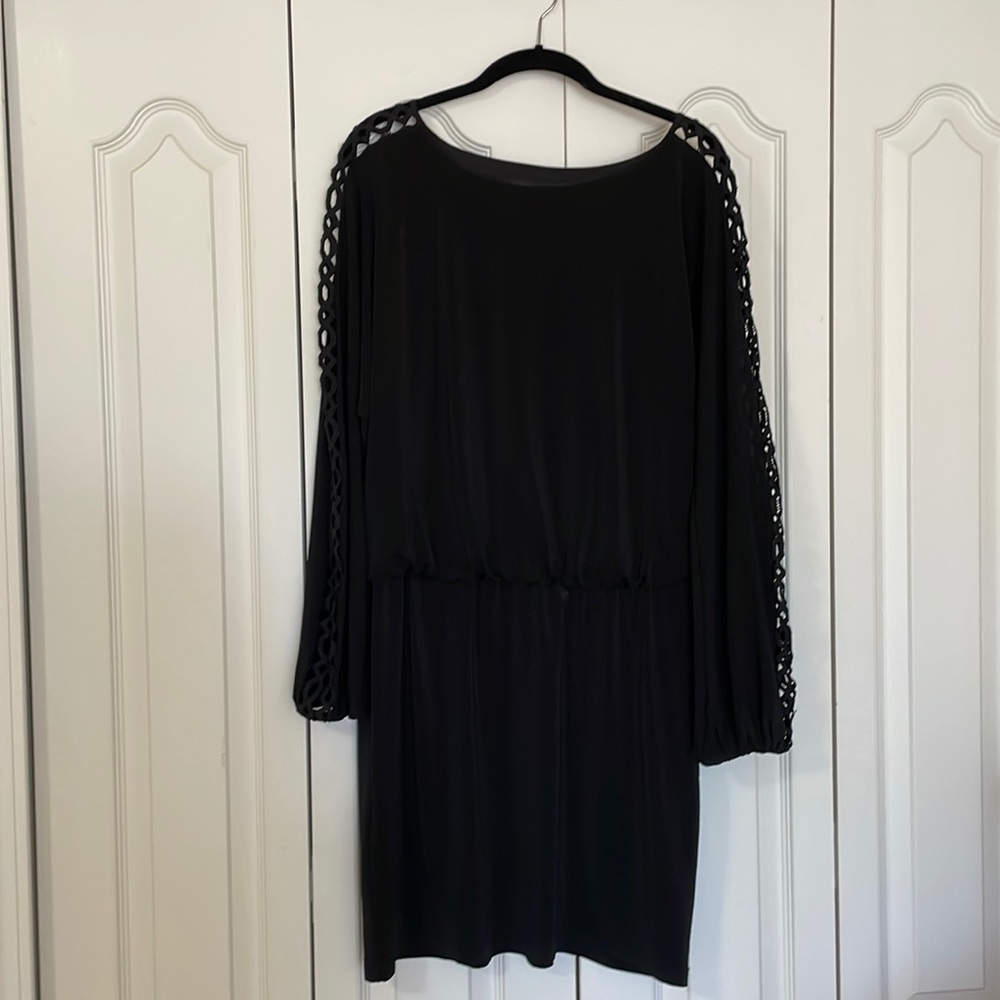 Boat neck dress